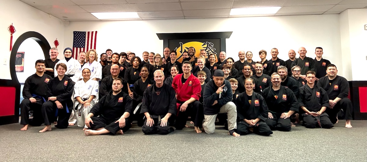 potomac-kempo-martial-artist-adult-group | Potomac Kempo A group of adult martial arts seminar participants at Potomac Kempo Huntington.